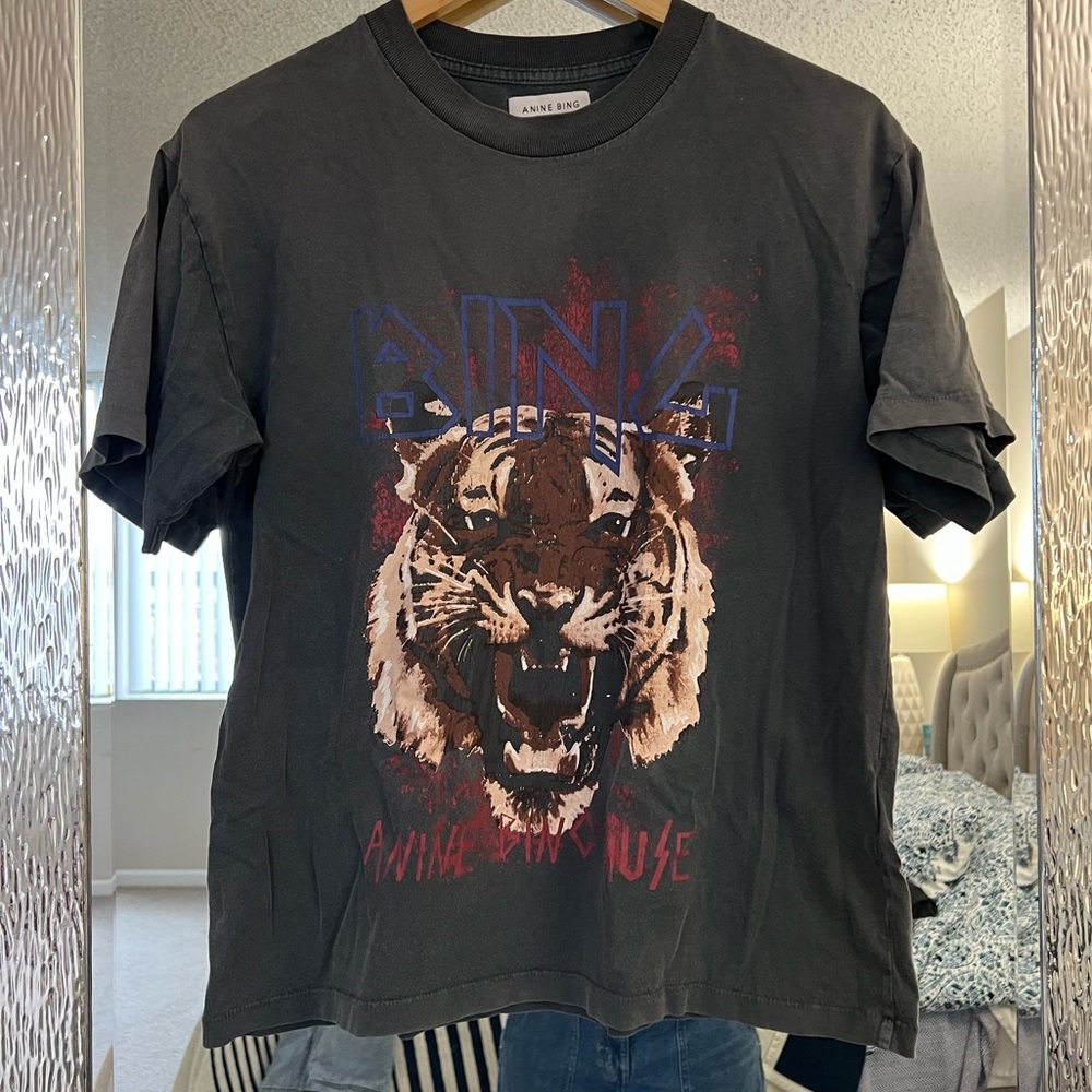Anine Bing Tiger Tee